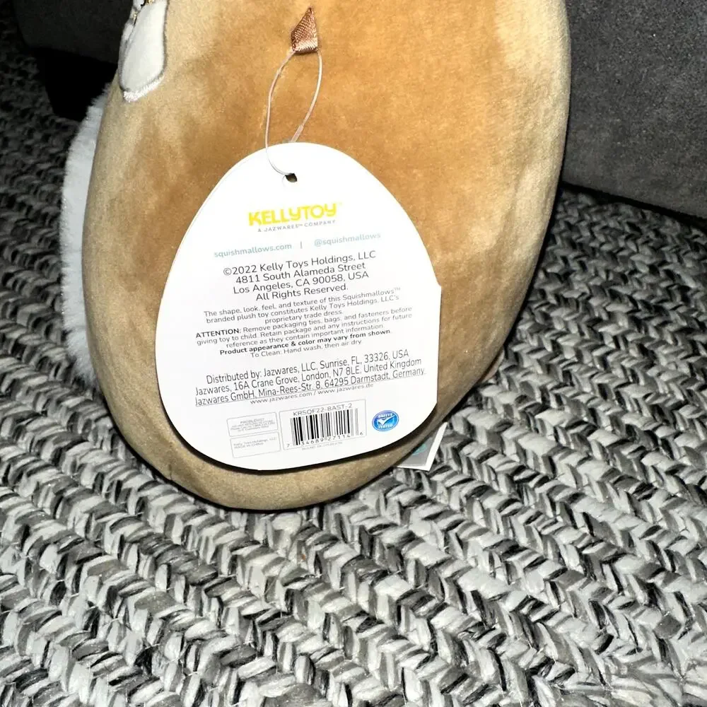 Squishmallow Kieli The Golden Gazelle 8” Plush Stuffed Animal New With Tags